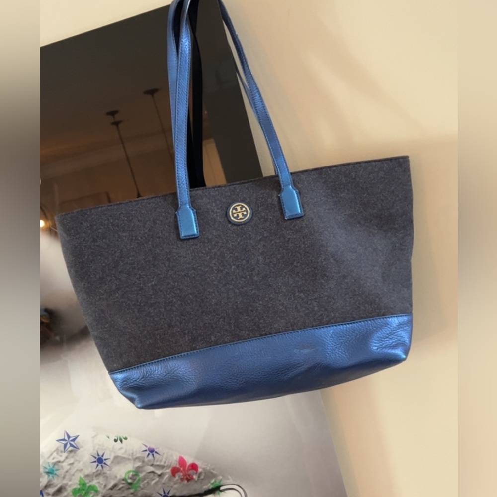 Tory Burch, Emma wool tote